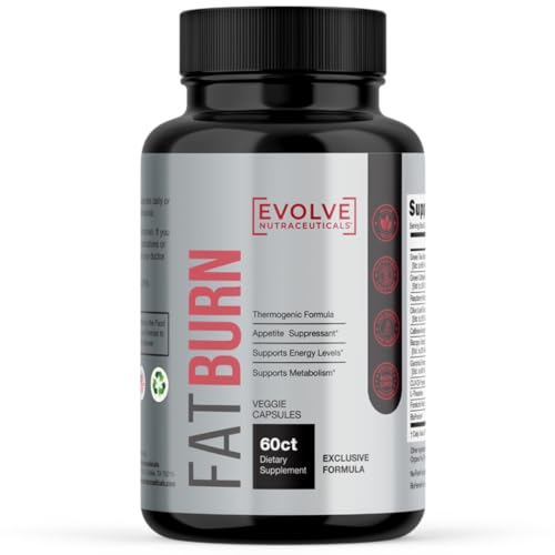 Evolve Nutraceuticals Fat Burn Energy and Craving Support - 60ct - Maple Wellness Supplements