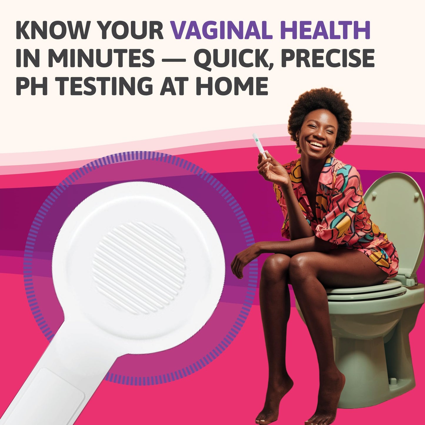 Exploro Vaginal pH Balance Test, PH Balance for Women, Vaginal Health pH Test Device, Vaginal Infection Test Kit Alternative to pH Test Strips & PhD Boric Acid, (Pack of 15) Devices - Maple Wellness Supplements