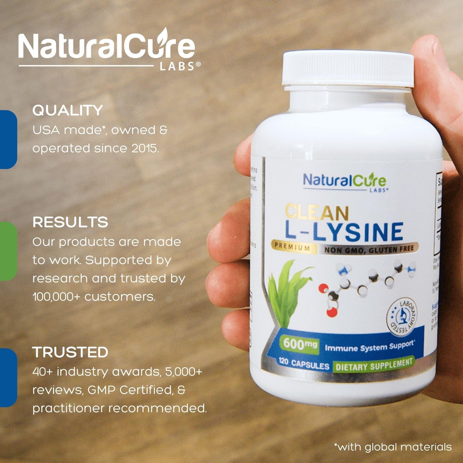 Extra Strength Stack: Monolaurin 800mg + Clean L-Lysine 600mg + Andrographis, Advanced Immune Support Routine Bundle - Maple Wellness Supplements