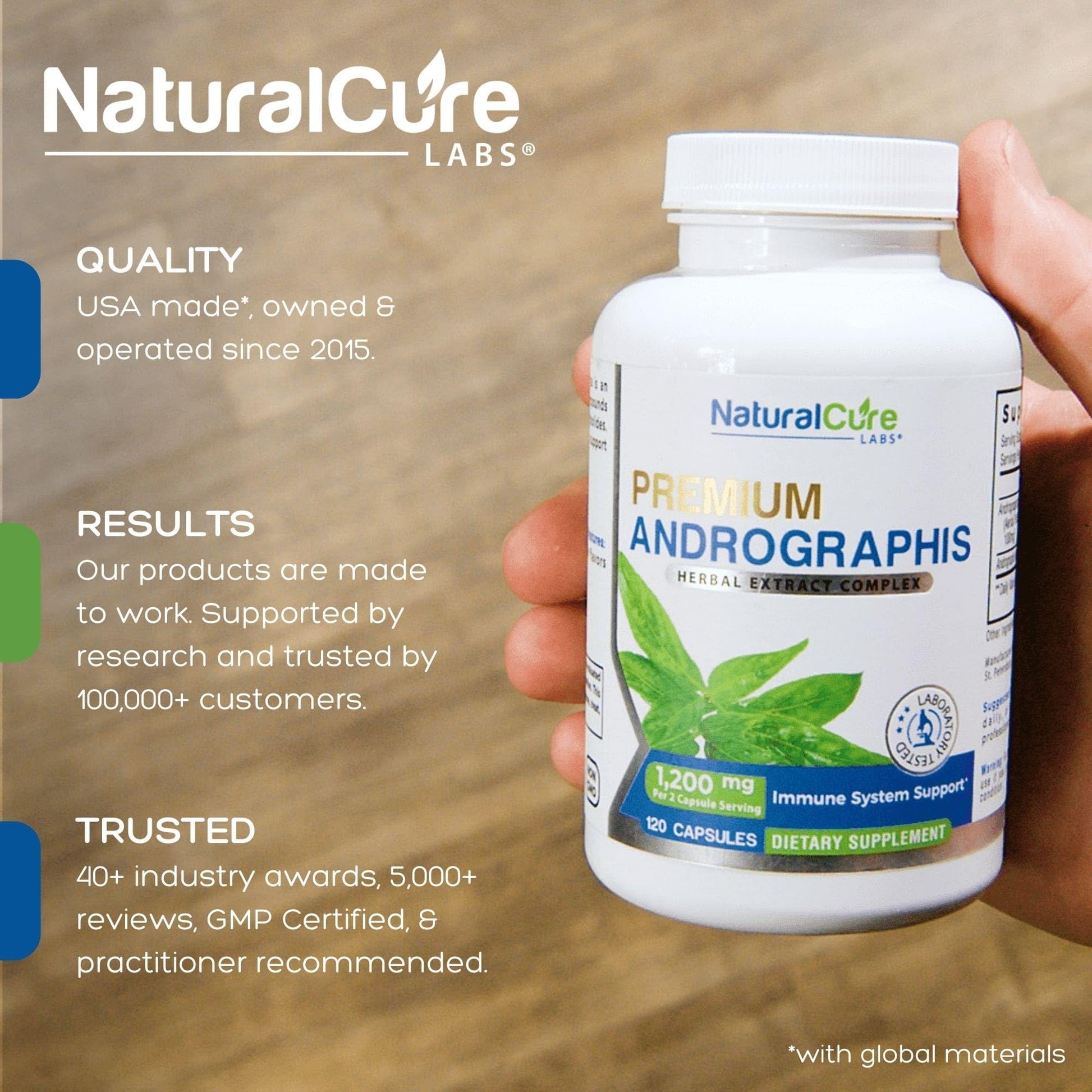 Extra Strength Stack: Monolaurin 800mg + Clean L-Lysine 600mg + Andrographis, Advanced Immune Support Routine Bundle - Maple Wellness Supplements