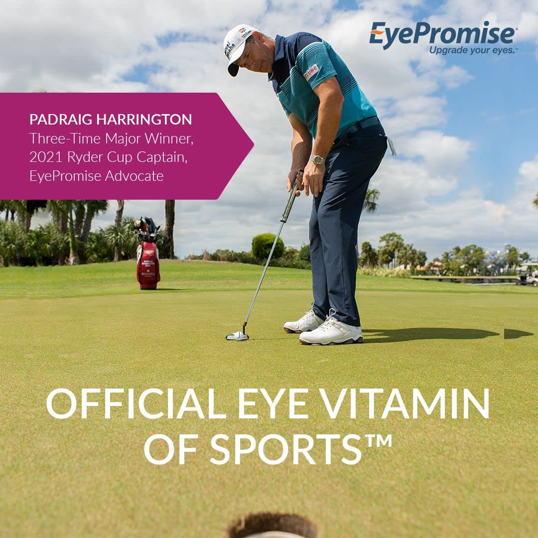 EyePromise Macular Health Eye Vitamin - 60 Softgels, 30-Day Supply - Zinc-Free Eye Health Support with Zeaxanthin, - Maple Wellness Supplements