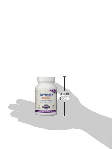 EyePromise Restore Eye Health Supplements - 60 Softgels, 30-Day Supply - Omega 3 Supplement for Aging Eyes with Lutein and Zeaxanthin, - Maple Wellness Supplements