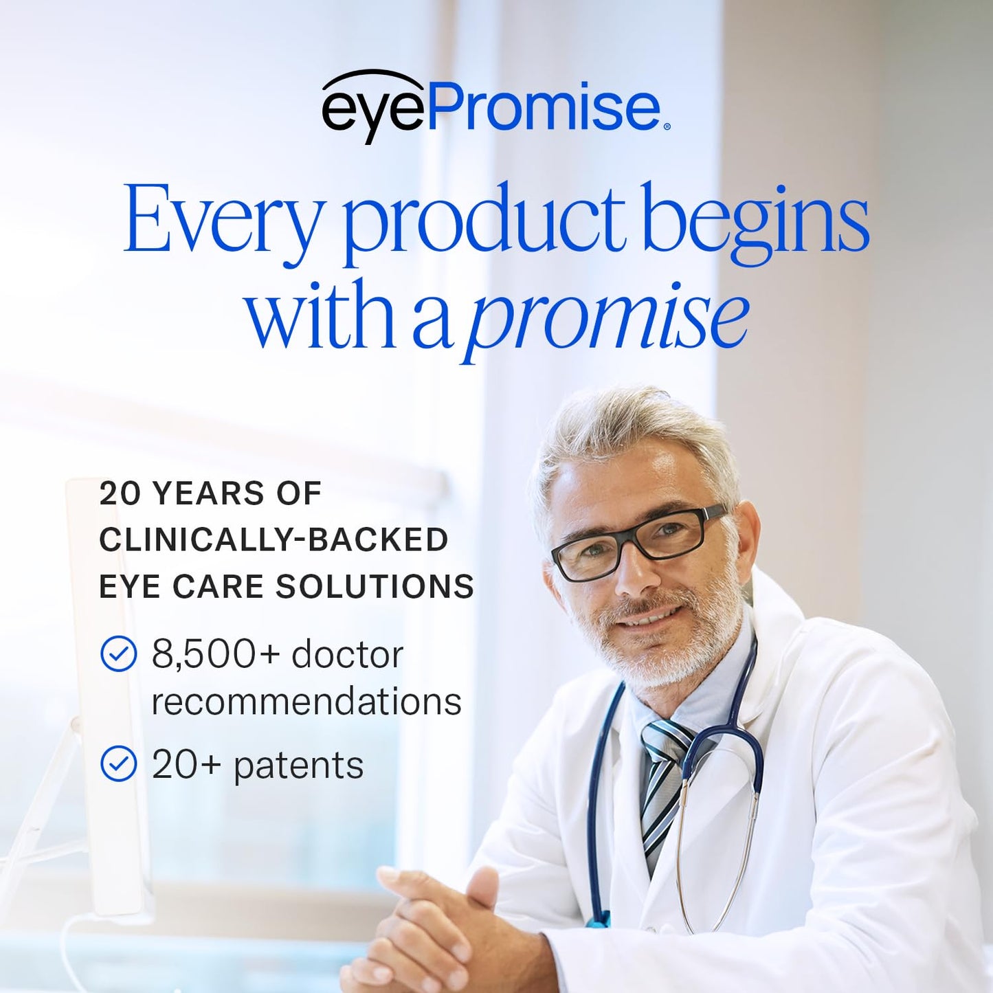 EyePromise Restore Eye Health Supplements - 60 Softgels, 30-Day Supply - Omega 3 Supplement for Aging Eyes with Lutein and Zeaxanthin, - Maple Wellness Supplements