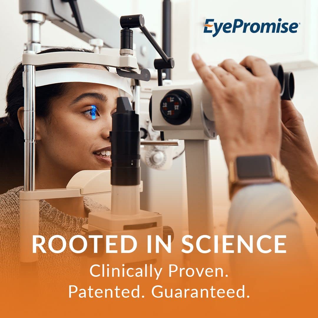 EyePromise Zeaxanthin + Lutein Eye Vitamin - 60 Softgels Capsules Made with Natural Ingredients for Diets Including Gluten Free and Vegetarian - Maple Wellness Supplements