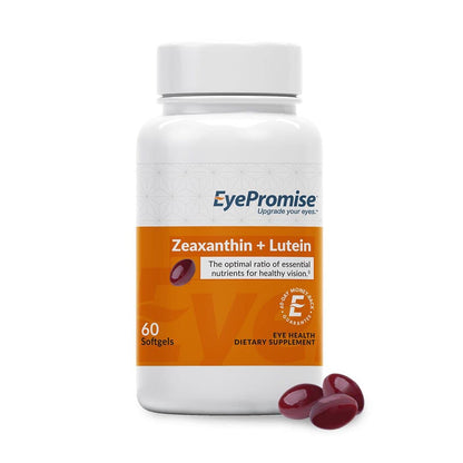 EyePromise Zeaxanthin + Lutein Eye Vitamin - 60 Softgels Capsules Made with Natural Ingredients for Diets Including Gluten Free and Vegetarian - Maple Wellness Supplements