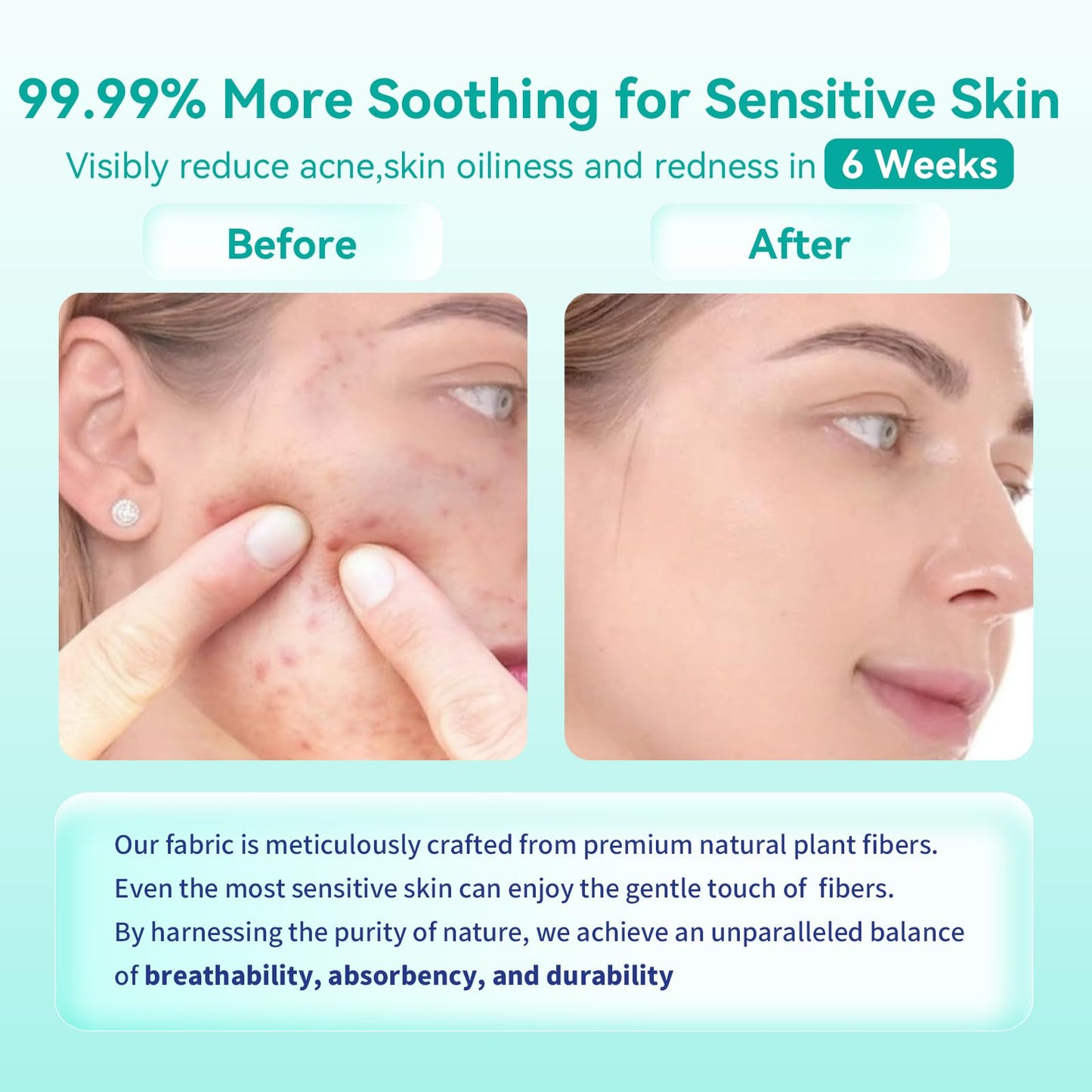 Face Towels, 10"×12" Disposable Face Towel, Face Towelettes XL, Ultra Soft Makeup Remover Dry Wipes - Maple Wellness Supplements