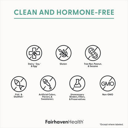 Fairhaven Health Menopause Multivitamin Essentials | Hormone Free Menopause Supplements for Women | Methylated Multivitamin for Women 50 and Over | Non-GMO | Perimenopause Supplements | 30 Capsules - Maple Wellness Supplements