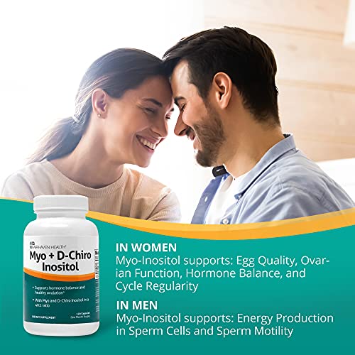 Fairhaven Health Myo-Inositol and D-Chiro Inositol Supplement | 40:1 Ratio | Female - Maple Wellness Supplements