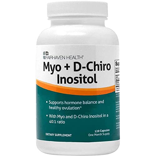 Fairhaven Health Myo-Inositol and D-Chiro Inositol Supplement | 40:1 Ratio | Female - Maple Wellness Supplements