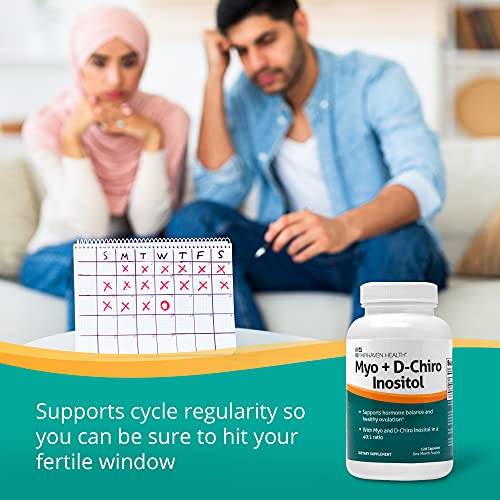Fairhaven Health Myo-Inositol and D-Chiro Inositol Supplement | 40:1 Ratio | Female - Maple Wellness Supplements