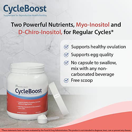 Fairhaven Health Vegan Myo-Inositol and D-Chiro Inositol Powder | 40:1 Ratio | Hormone - Maple Wellness Supplements