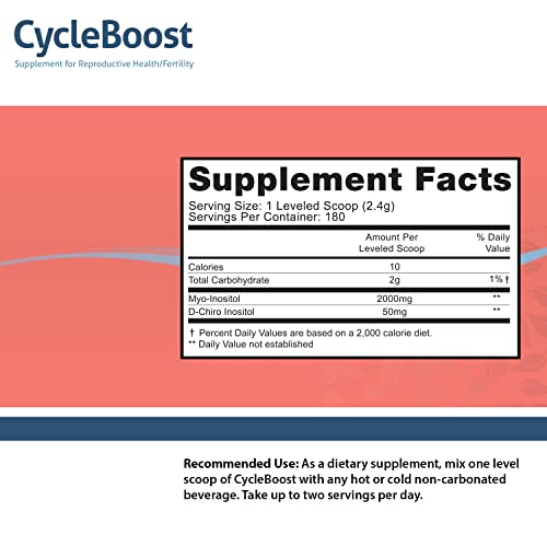 Fairhaven Health Vegan Myo-Inositol and D-Chiro Inositol Powder | 40:1 Ratio | Hormone - Maple Wellness Supplements