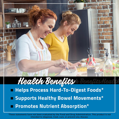 FarmHaven Digestive Enzymes with 18 Probiotics & Herbs | Papaya, Bromelain, Protease & More for Lactose Absorption & Better Digestion | Helps Bloating - Maple Wellness Supplements
