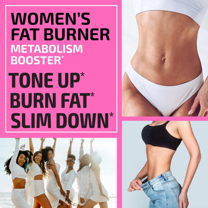 Fat Burner Pills for Women - Thermogenic Supplement, Metabolism Booster, and Appetite - Maple Wellness Supplements