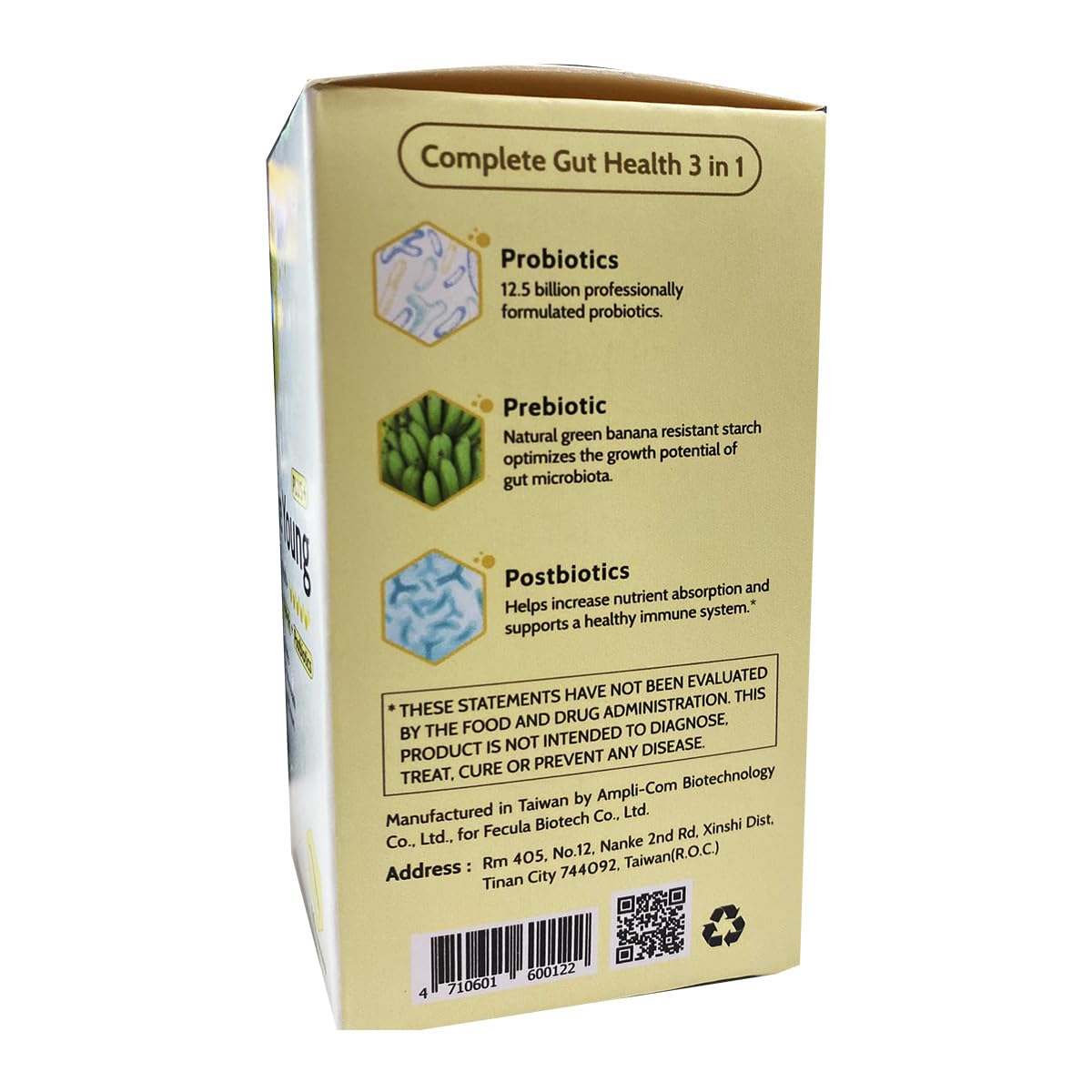 Fecula Biotech Superfood Resistant Starch,Prebiotics Supplement,Bifidobacterium longum - Maple Wellness Supplements