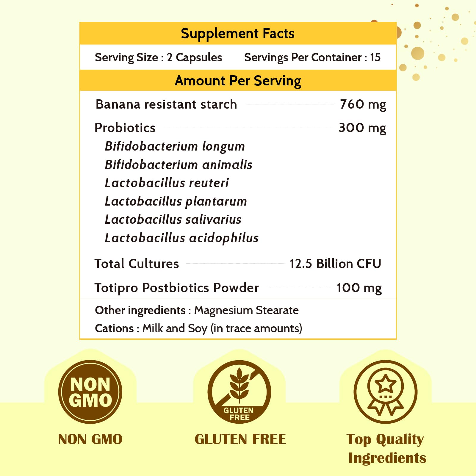 Fecula Biotech Superfood Resistant Starch,Prebiotics Supplement,Bifidobacterium longum - Maple Wellness Supplements