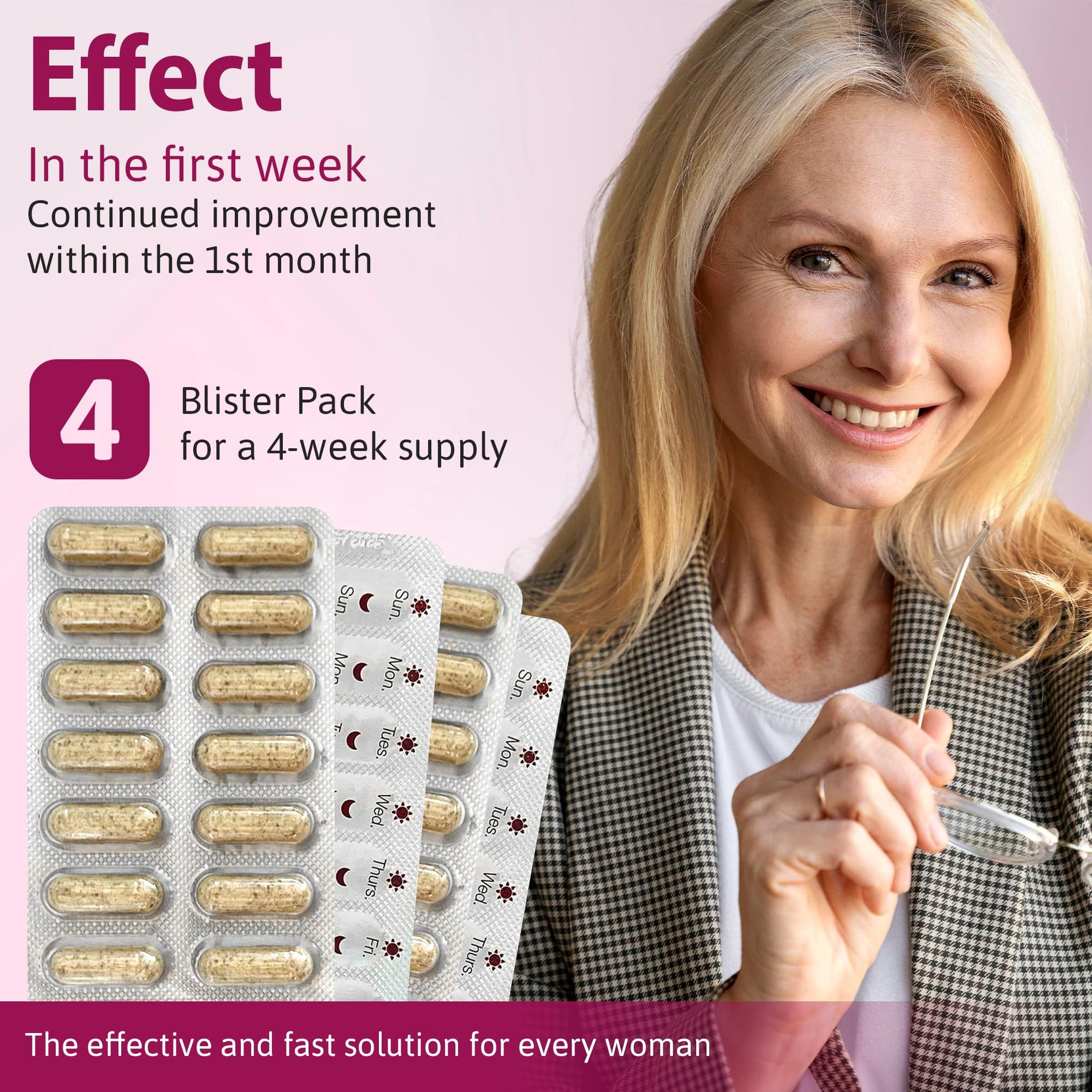 Femarelle® Recharge – Menopause Supplement for Women - Clinically Proven Menopause Relief - Hot Flashes, Night Sweats, Sleep & Libido Support Within 1st Month, Gluten-Free, GMO-Free & Hormone Free - Maple Wellness Supplements