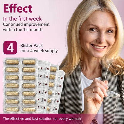 Femarelle® Recharge – Menopause Supplement for Women - Clinically Proven Menopause Relief - Hot Flashes, Night Sweats, Sleep & Libido Support Within 1st Month, Gluten-Free, GMO-Free & Hormone Free - Maple Wellness Supplements