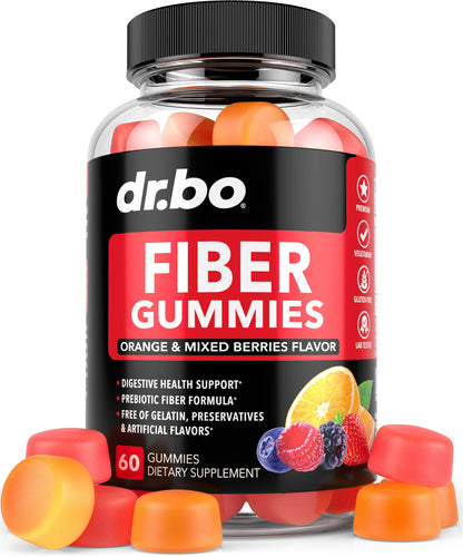 Fiber Gummies for Adults & Kids - Tasty Gummy Prebiotic Fiber Supplement for Max Digest - Maple Wellness Supplements