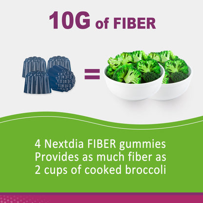 Fiber Gummies for Adults, Sugar Free 10g Prebiotic Fiber Supplement with Digestive Enzymes, Probiotics & 100mg Betaine for Digestive & Gut Health - Maple Wellness Supplements