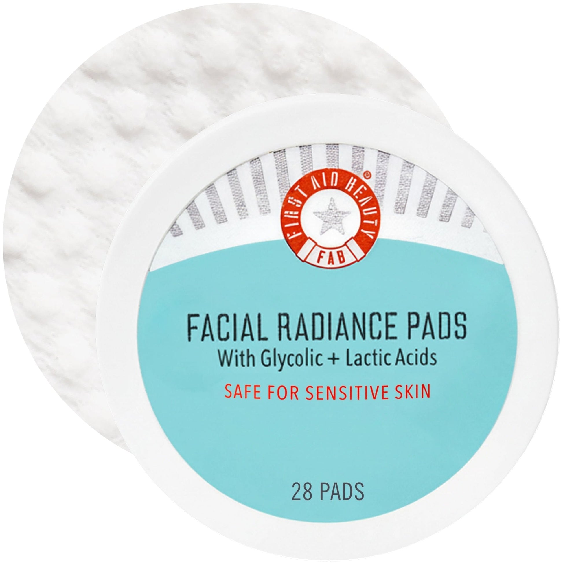 First Aid Beauty - Facial Radiance Pads with Glycolic & Lactic Acids, Daily Exfoliating Pads - Maple Wellness Supplements