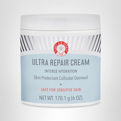 First Aid Beauty - Ultra Repair Cream, Intense Hydration Whipped Colloidal Oatmeal, Clinically Proven to Strengthen Skin Barrier in 7 Days - Maple Wellness Supplements