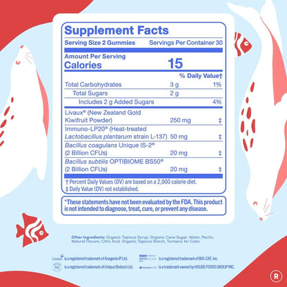 FIRST DAY Womens 3-in-1 Probiotic Gummies – Prebiotic + Probiotic + Postbiotic Supplement – Supports Digestive & Oral Health, Immune Function & Energy Levels – 30-Day Supply - Maple Wellness Supplements