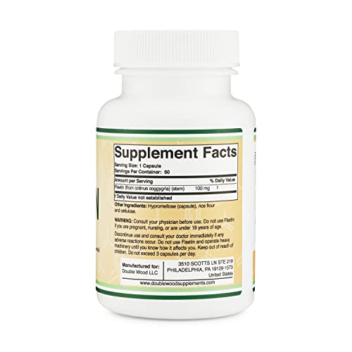 Fisetin Supplement - 100mg of Bioactive Flavnonols, 60 Count (Natural Bioflavonoid - Maple Wellness Supplements