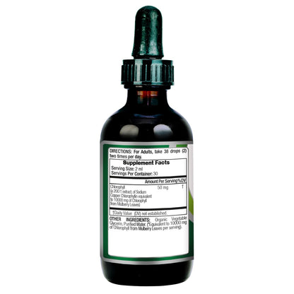 FITO MEDIC'S Lab | Liquid Chlorophyll | Chlorophyll Liquid Drops | 50 mg 200:1 Ratio Extract per Serving. - Maple Wellness Supplements
