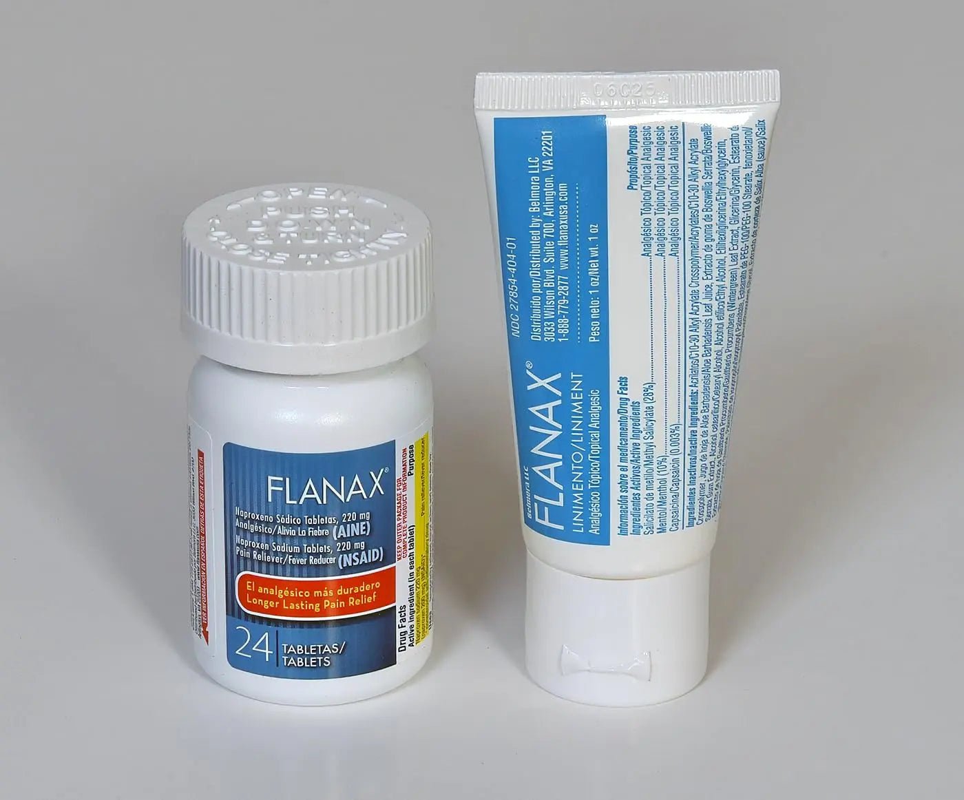 Flanax Dual-Action Pain Relief Kit - Maple Wellness Supplements