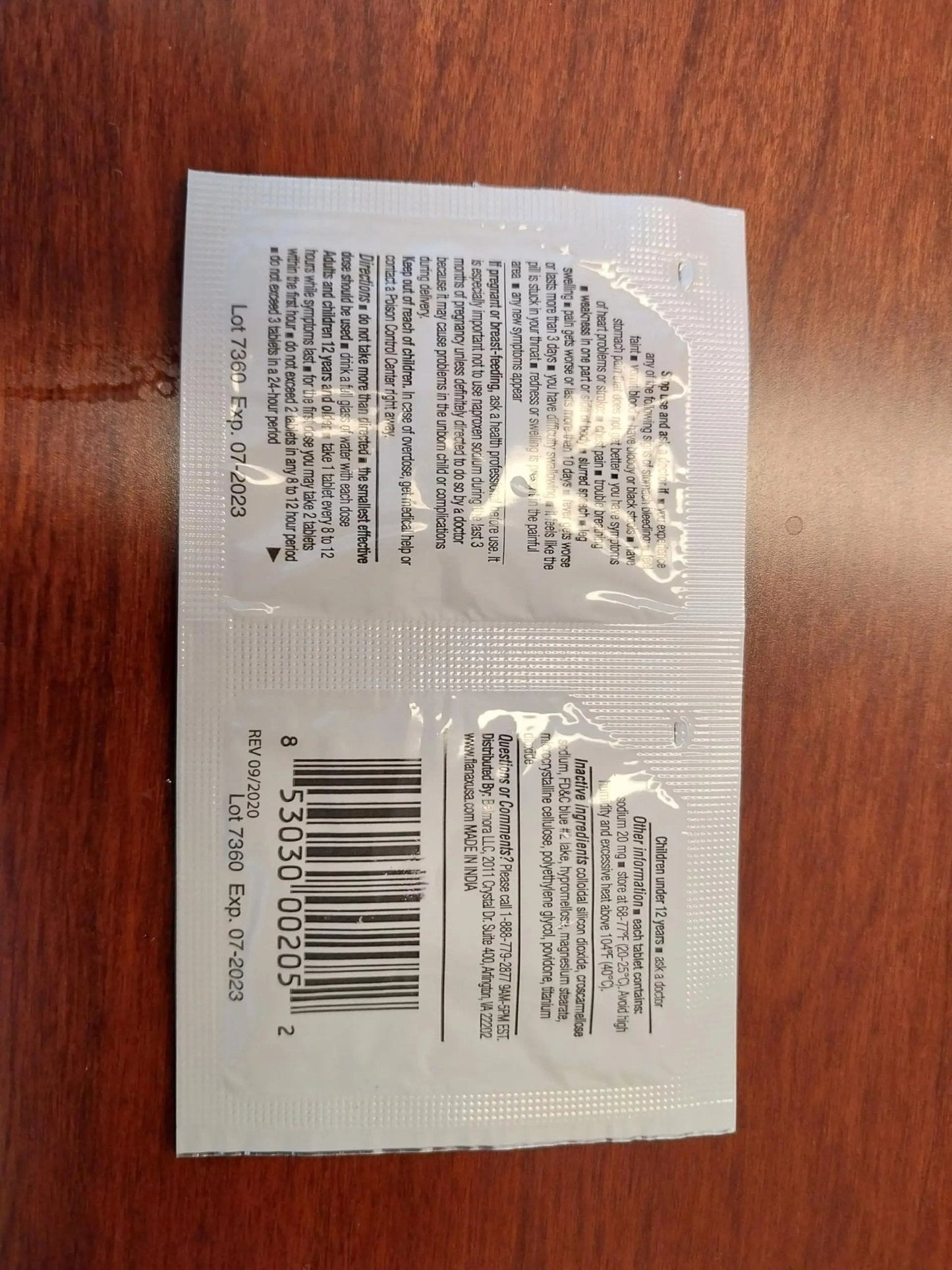 Flanax Pain Reliever Tablets 2ct Retail Dispenser - Maple Wellness Supplements
