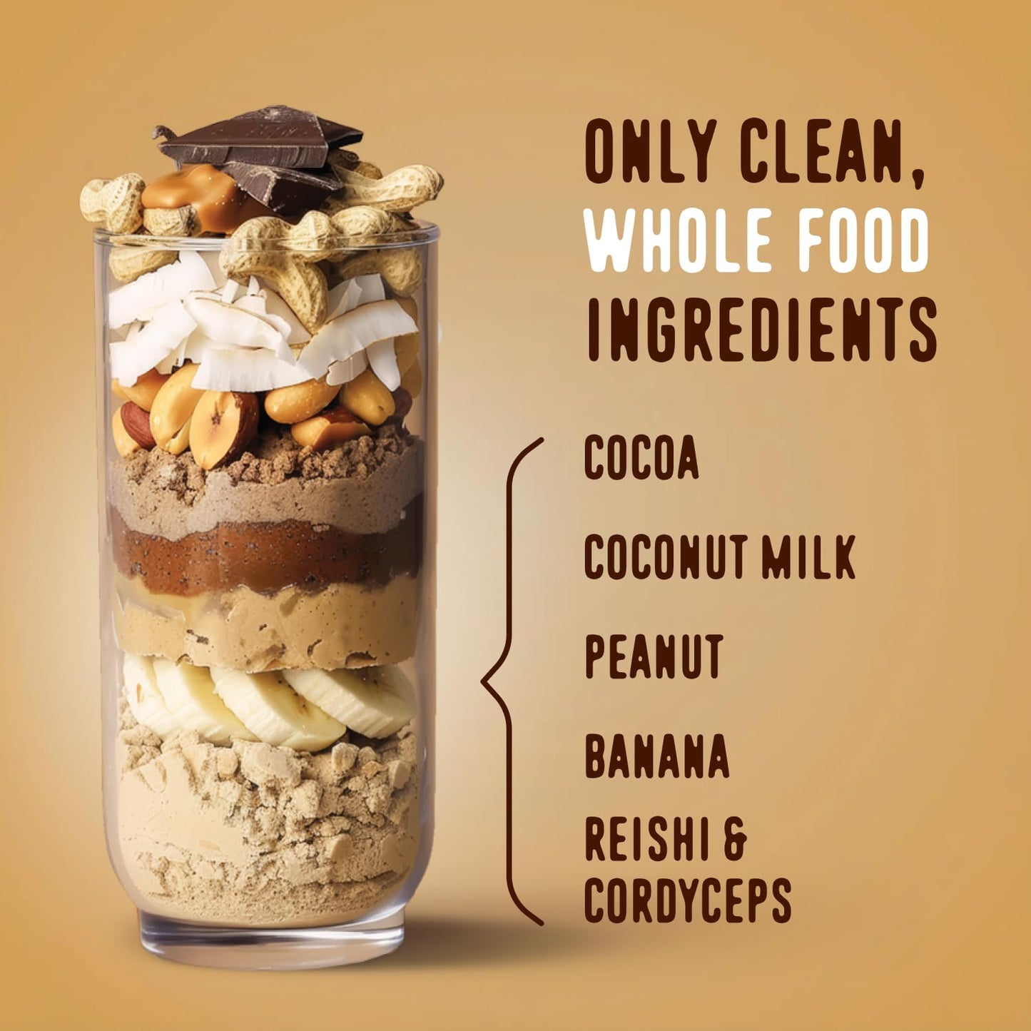 FlavCity Grass Fed Whey Chocolate Protein Powder - Chocolate Peanut Butter - 25g Protein & 10g Collagen - Made with Organic Cocoa & Coconut Milk - Gluten Free & No Added Sugars (20 Servings) - Maple Wellness Supplements