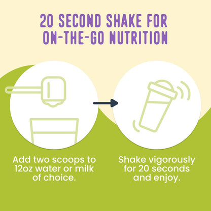 FlavCity Vegan Almond Protein Shake Powder, Vanilla Cream + Reishi & Cordyceps Mushrooms - Focus, Skin, Hair & Joint Support - Organic Fruit All in One Smoothie On-the-Go, 20 Servings - Maple Wellness Supplements