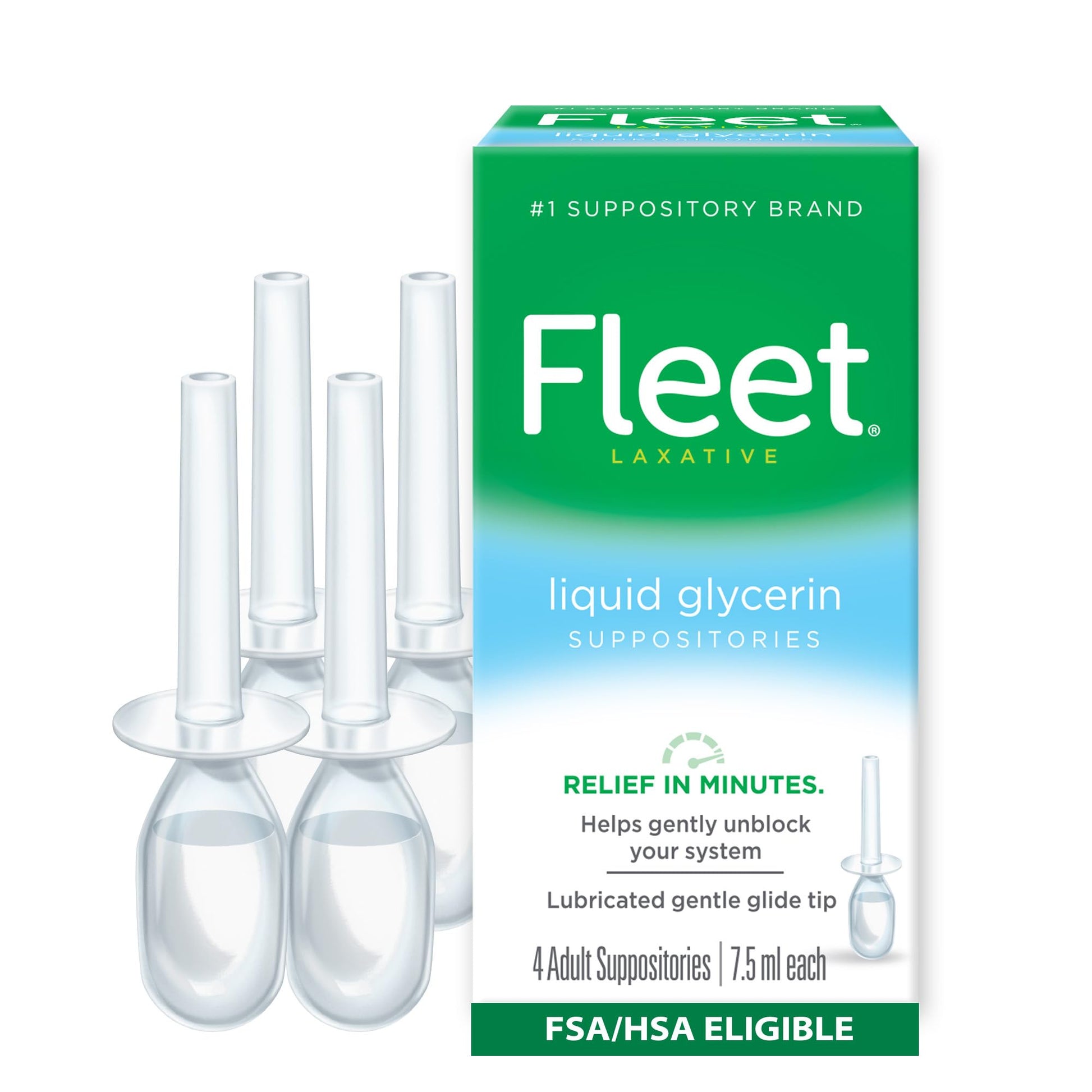 Fleet Liquid Glycerin Suppositories 4 Each - Maple Wellness Supplements