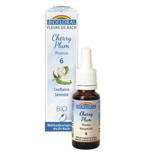 Fleur de Bach BIO Cherry Plum (Prunus) Flacon 20 ml BIOFLORAL - Maple Wellness Supplements