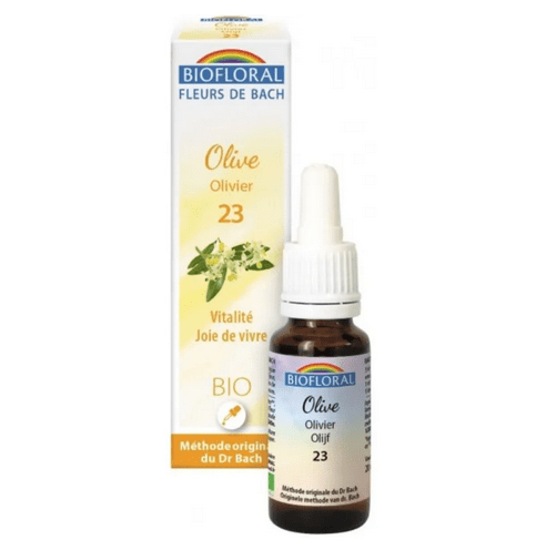 Fleur de Bach BIO Olive (Olivier) Flacon 20 ml BIOFLORAL - Maple Wellness Supplements