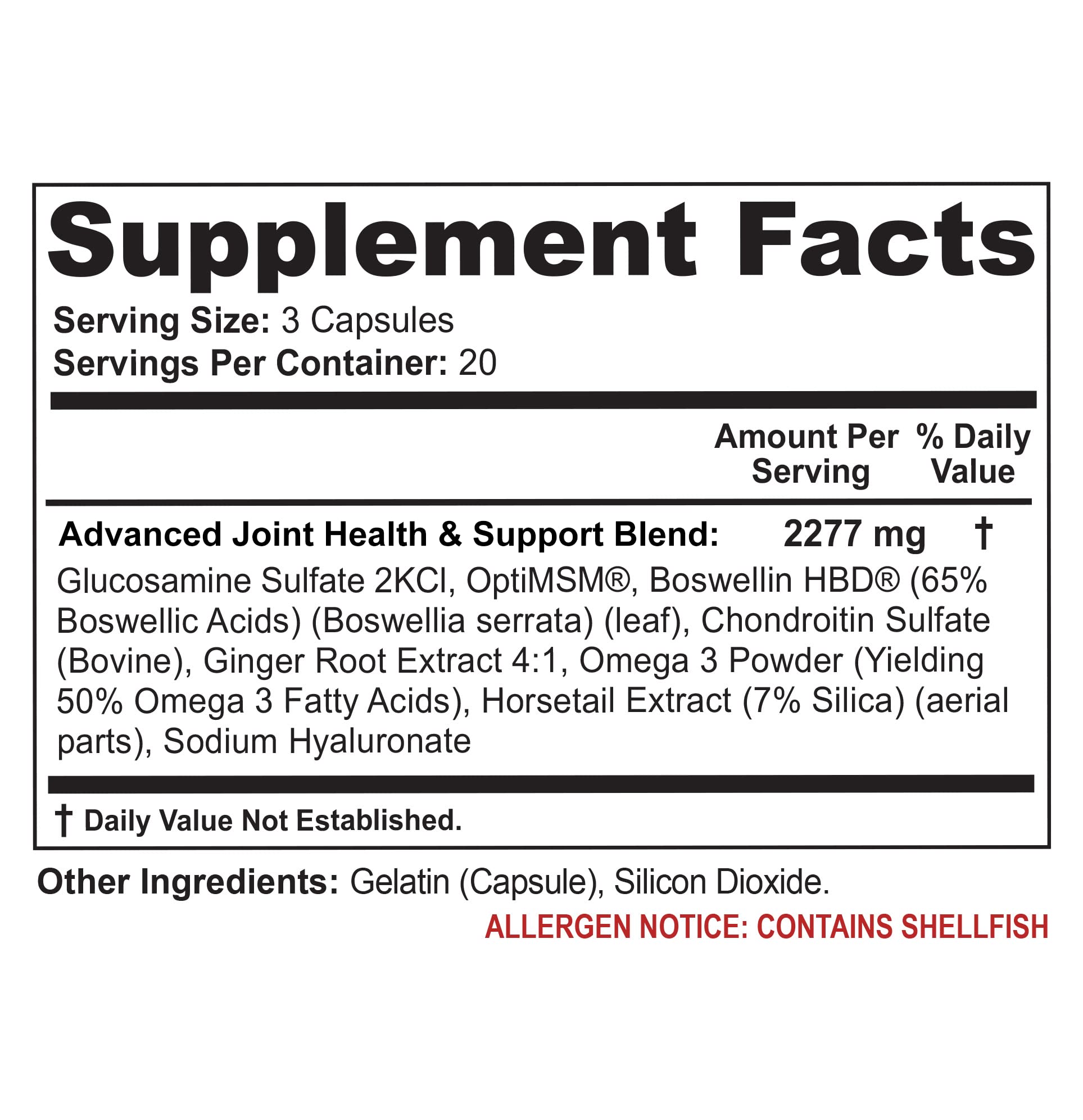 Flexacil Ultra (3 Bottles) Maximum Strength Joint Health & Support Supplement | Glucosami - Maple Wellness Supplements