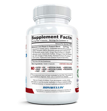 Flexacil Ultra Joint Health & Support Supplement with Glucosamine, Chondroitin - Maple Wellness Supplements