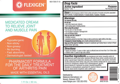 FLEXIGEN, Frankincense Pain Relief Cream Lotion– 3.2 oz Spray Pump – Natural Rub for Arthritis, Menthol Therapy Joint & Muscle Pain – Cooling Formula, Pleasant Scent – Topical OTC - Maple Wellness Supplements