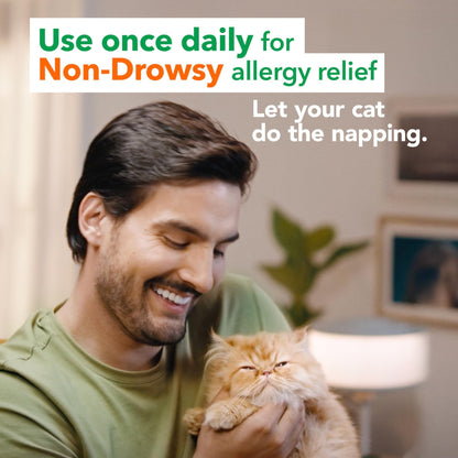 Flonase Allergy Relief Nasal Spray, 24 Hour Non Drowsy Allergy Medicine, Metered Nasal Spray - 72 Sprays - Fall and Seasonal Allergy Relief - Maple Wellness Supplements