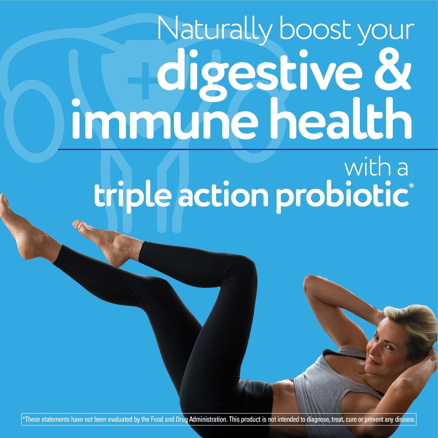 Florajen Women's Complete Triple-Action Prebiotic + Probiotic + Postbiotic for Digestive & Immune Support - Fast-Acting Relief from Constipation & Bloating - Maple Wellness Supplements