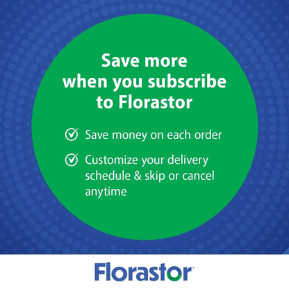 Florastor Advanced Gas and Bloat Probiotic, Digestive Enzymes and Botanicals, Plus Probiotics for Digestive Health, 30 Capsules - Maple Wellness Supplements