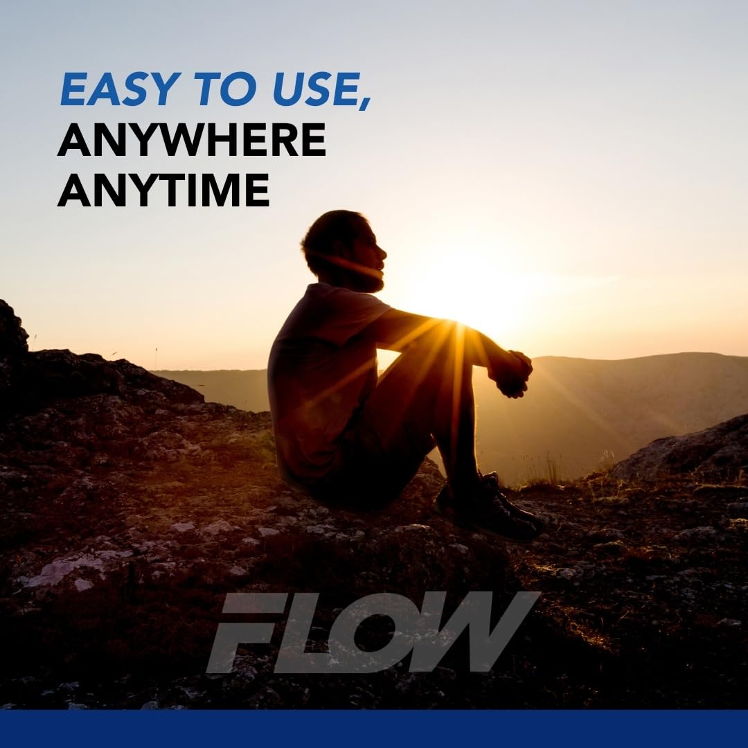 Flow Pouches Mushroom Nootropic Pouches - 600mg Organic Mushroom Energy Ultra Pouches with Lion's Mane, Reishi, Cordyceps for Focus & Clean Energy - Zero Caffeine or Sugar (5 Can Pack, Cool Mint) - Maple Wellness Supplements