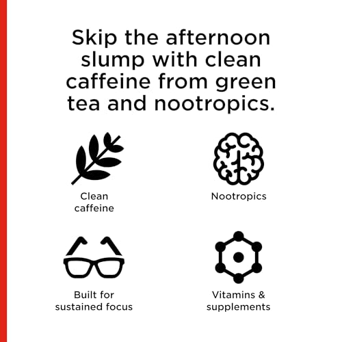 FOCUSAID ZERO SUGAR Nootropics Blend, Alpha-GPC, GABA, 100mg Natural Caffeine from Green Tea, Yerba Mate, Vitamin B-Complex, Keto-Friendly, No Artificial Sweeteners, 12 Fl Oz (Pack of 24) - Maple Wellness Supplements