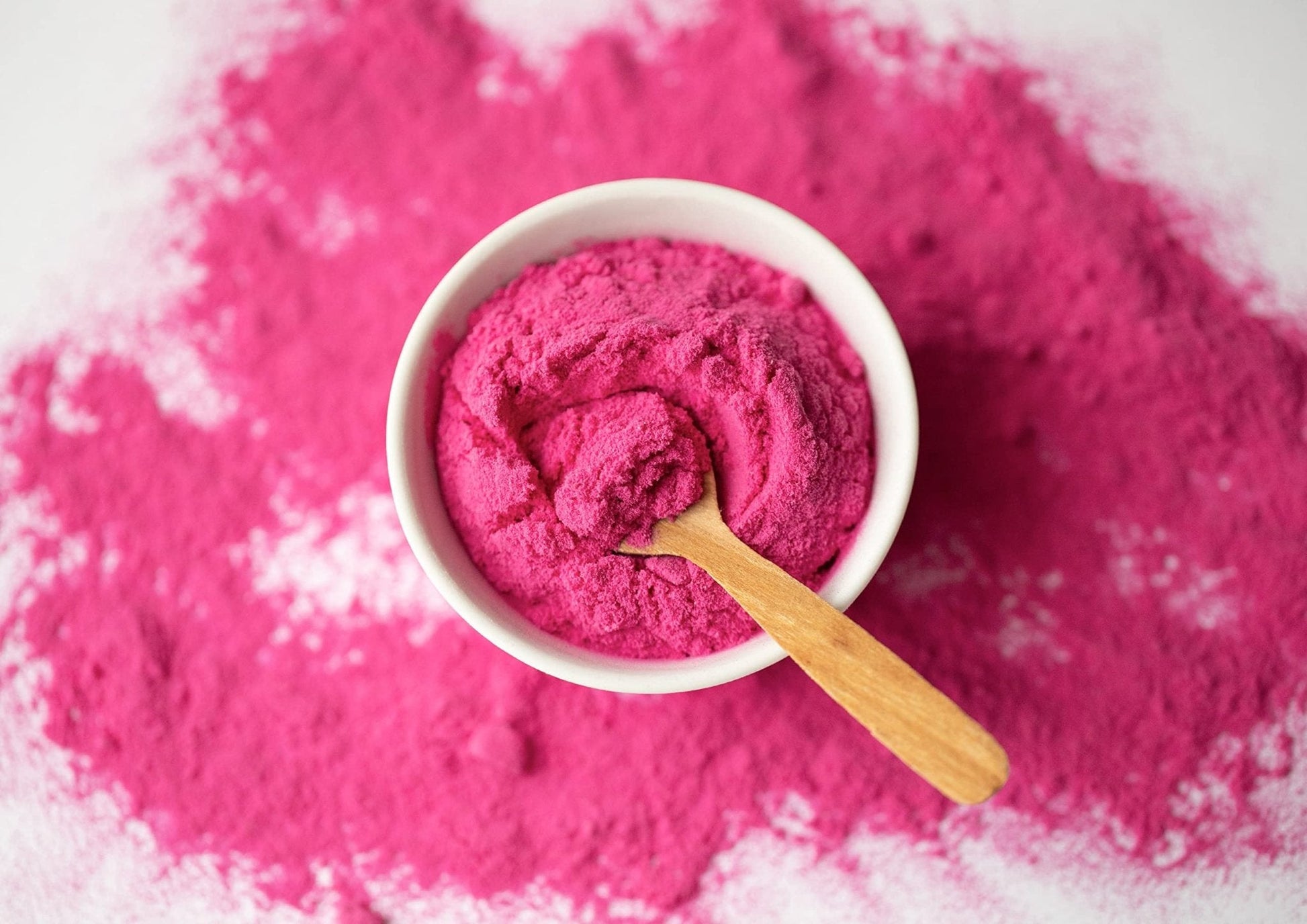 Food to Live Organic Dragon Fruit Juice Powder, 16 Pounds – Non-GMO, Powdered Red Pitaya, Vegan, Bulk. Contains Maltodextrin. Rich in Antioxidants, Fiber, Vitamin C. Perfect for Shakes, Smoothie Bowls - Maple Wellness Supplements