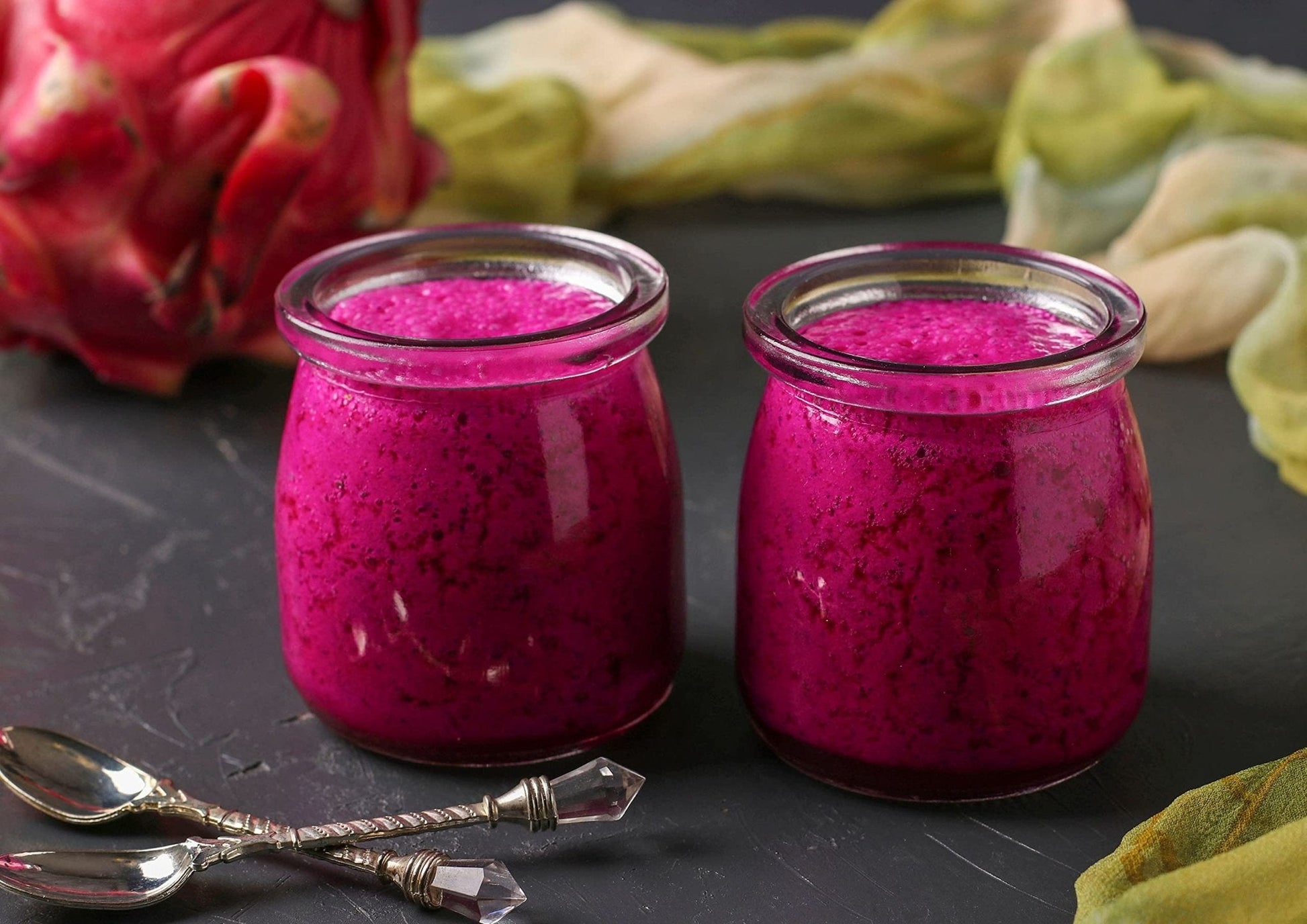 Food to Live Organic Dragon Fruit Juice Powder, 16 Pounds – Non-GMO, Powdered Red Pitaya, Vegan, Bulk. Contains Maltodextrin. Rich in Antioxidants, Fiber, Vitamin C. Perfect for Shakes, Smoothie Bowls - Maple Wellness Supplements