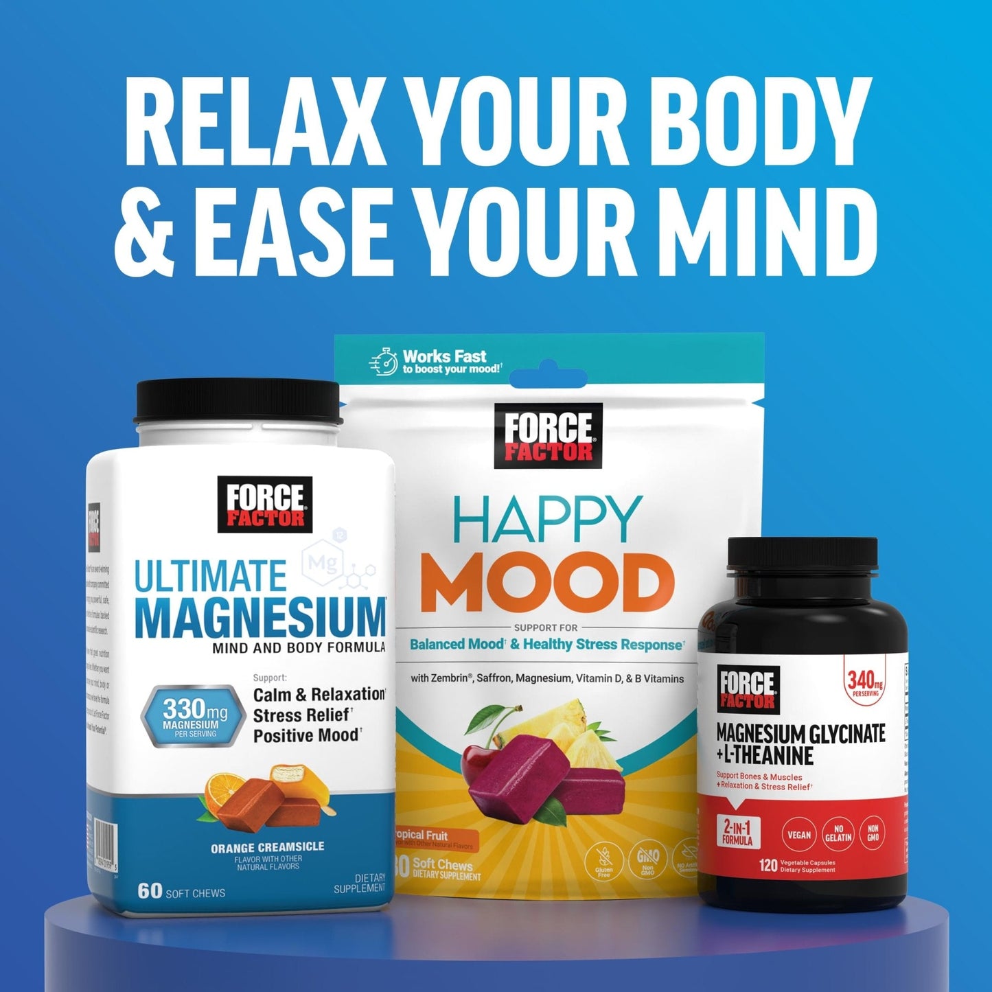 Force Factor Amazing Ashwa Complete Calm Support with KSM-66 Ashwagandha, Like Ashwangandha Gummies to Promote Calm & Relaxation with Magnesium & L-Theanine, - Maple Wellness Supplements