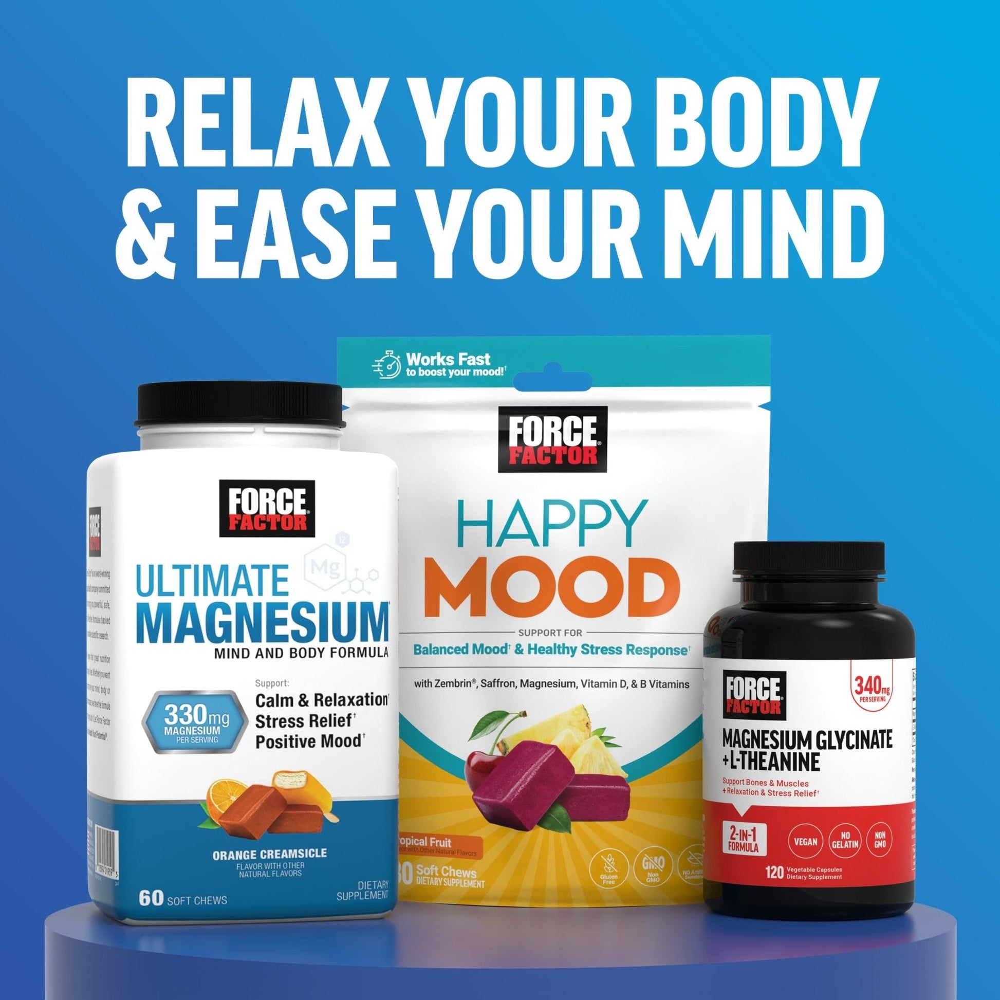 Force Factor Amazing Ashwa Complete Calm Support with KSM-66 Ashwagandha, Like Ashwangandha Gummies to Promote Calm & Relaxation with Magnesium & L-Theanine, - Maple Wellness Supplements