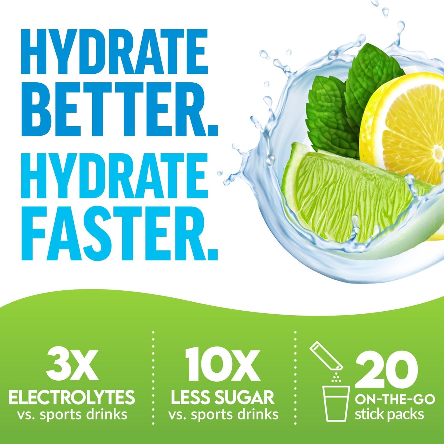 Force Factor Liquid Labs Electrolytes Powder Packets—Lemon Lime—Hydration Packets to Make Electrolyte Water with 5 Essential Electrolytes, Vitamins, Minerals - Maple Wellness Supplements