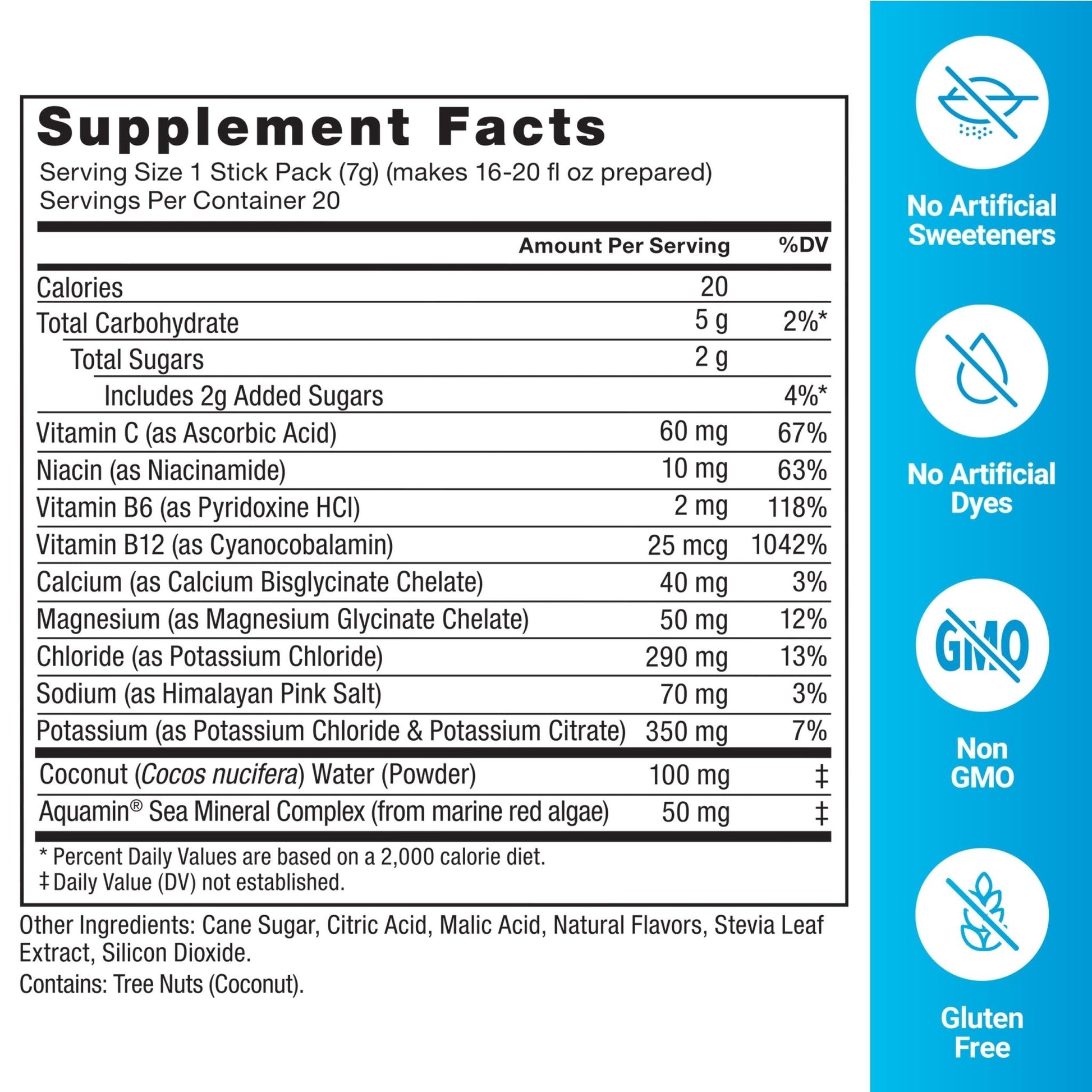 Force Factor Liquid Labs Electrolytes Powder Packets—Lemon Lime—Hydration Packets to Make Electrolyte Water with 5 Essential Electrolytes, Vitamins, Minerals - Maple Wellness Supplements